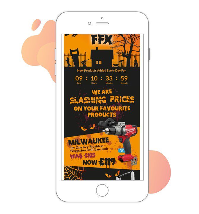 FFX Halloween email example