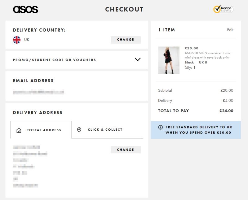 Clear payment and shipping options and trust signals reduce checkout abandonment