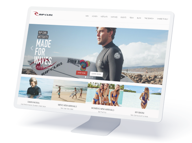 Rip Curl Sales Swell With eCommerce Personalization